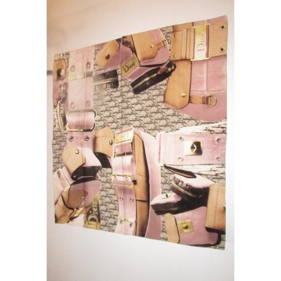 Dior Pink Brown Orange Trotter by John Gallianos - Picture 6 of 11